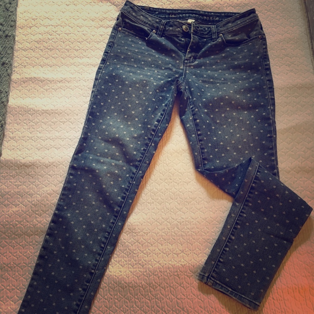 Lauren Conrad Printed Jeans